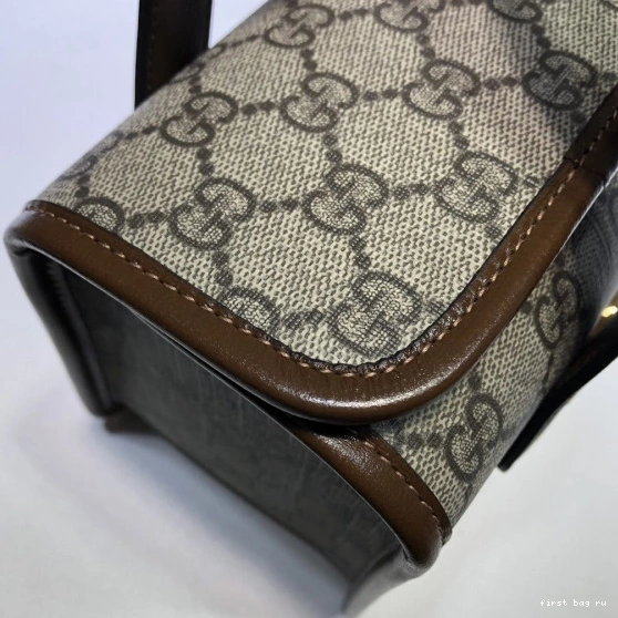 Firstbag ru handle 1955 Horsebit small top GUCCI bag 0802